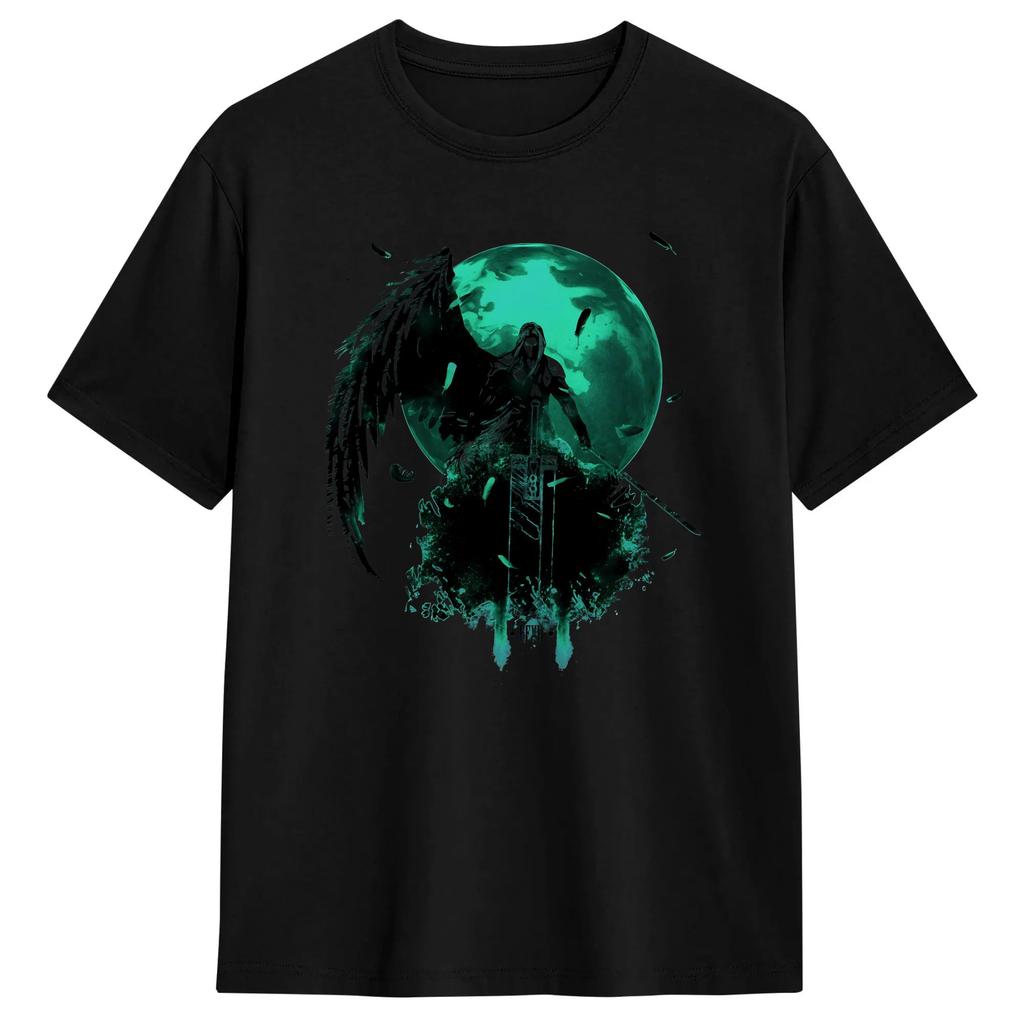 Unisex TShirts FF VII Art Casual 100 Cotton Tee Shirt Short Sleeve T Shirt O Neck Tops Printed
