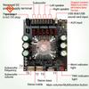 ZK-HT22 2.1 channel TDA7498E Bluetooth 5.1 Digital Power Amplifier Module High and Low Tone Subwoofer 160WX2+220W