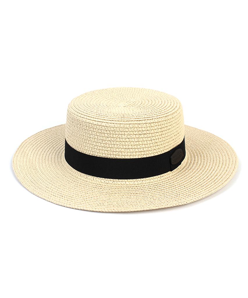 Yunibeosyeolkemiseuteuli Summer Beige Flat Panama Hat Panama Hat
