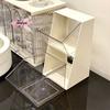 M-1 Stück Acryl Transparente Teebeutel Aufbewahrungsbox Mit Deckel Büro Multifunktionale Aufbewahrungsbox Organizer Kaffeepackung Fachbox