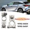 Terminal Assembly Positive & Negative Fit Lexus Toyota 4Runner Yaris Sequoia Corolla RAV4 2002-2023 90982-05054 90982-06059 Replacement Nuts