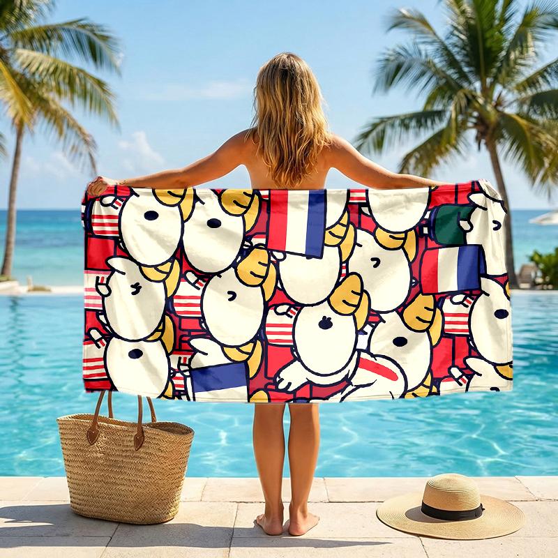 Usa Fc Fashion Beach Towel: Ideal for Summer Adventures Soft, Absorbent and Quick Drying Suitable for Swimming and Bathing