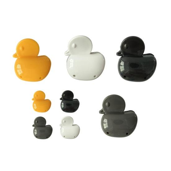 Toothbrush Head Storage Box Duck Shape Toothbrush Head Case Clip Travel Toothbrush Protector for Home School Gym Camping