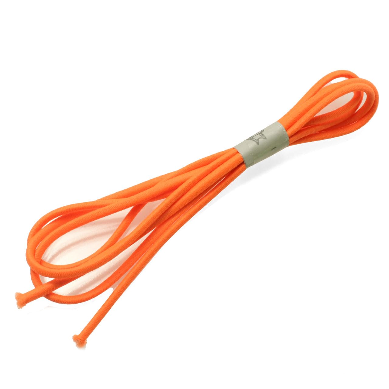 Hair tie Color long HR-I23 M size approximately 3mm x 100cm (76 fluorescent orange) rubber Updo accessory