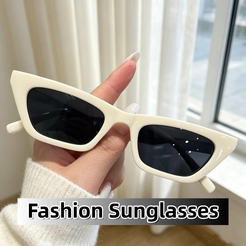 New High Quality Cat Eye Small Frame Sunglasses Outdoor Personality Anti-UV Fashion Lightweight Comfortable Sunscreen Eyeglasses