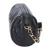 Chanel 0 Series Quilted Leather CC Logo Fringe Chain Shoulder Bag Black/GDHardwareUsed