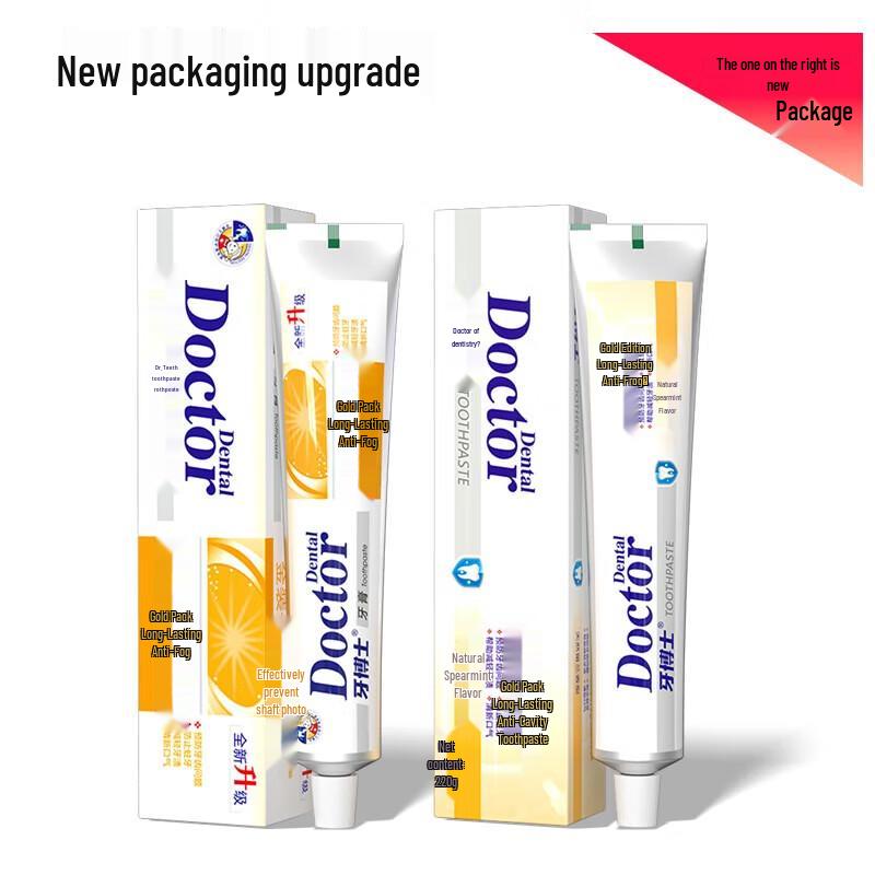 

Dr. Dental Gold Long-Lasting Anti-Cavity Toothpaste