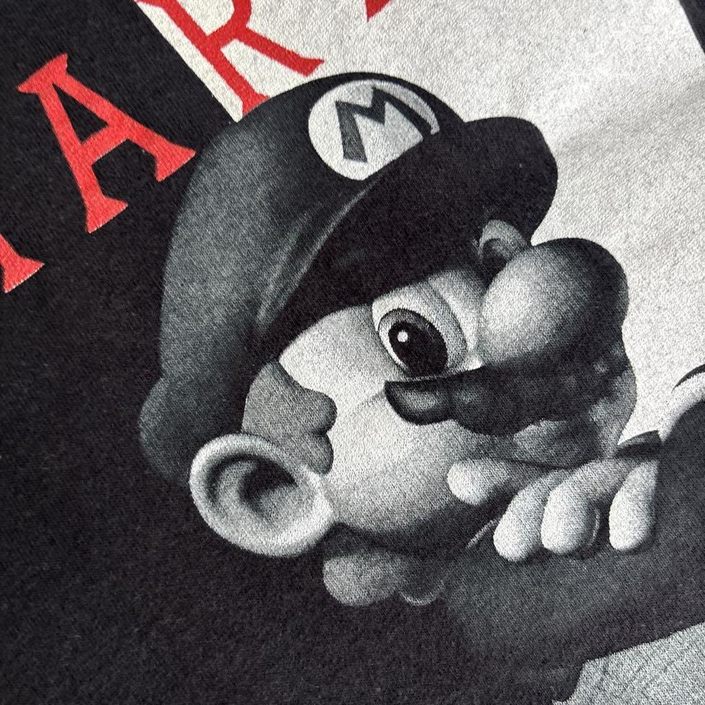 [USED] Scarface Mario T-shirt, Vintage Mario Anime Clothing