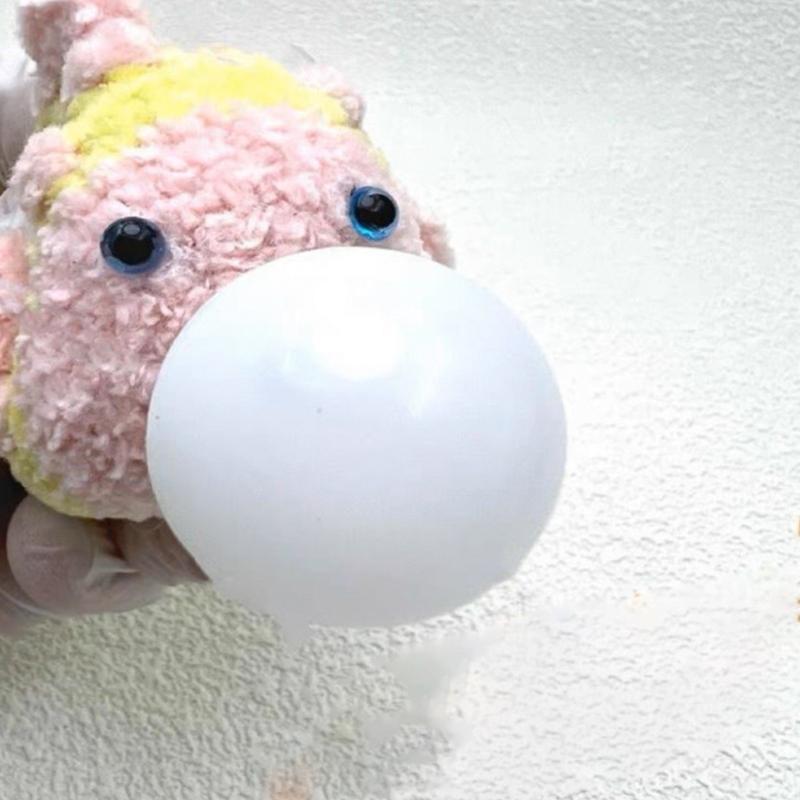 Diy Squeeze Fidgets Blow Bubble Inner Ball Stress Relief Toy Spoof Practical Joke Props For Adult Add Anxiety Therapies