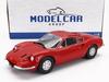 MCG Ferrari Dino 246 GT 1969 (Red) 1/18 Scale Diecast Model Car