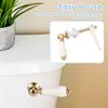 Toilettenspülgriff Ersatz Gold Viktorianisch Weiß Toilettenspülkasten Hebel Spülgriff Toilettentank Spülhebel Ersatz
