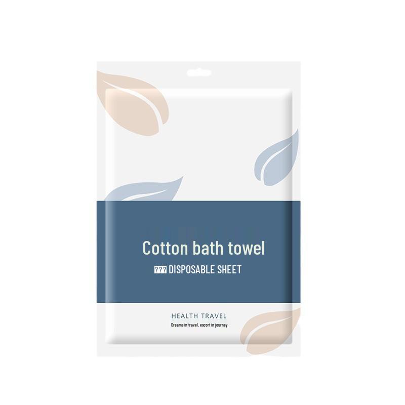 Extra Large Compressed Cotton Bath Towel - Soft, Absorbent, Individually Packaged for Travel & Hotel Use