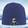 Crazy Frog,goggles,smile,happy face Men Women Unisex Knitted Hat Beanie Pullover Cap Winter Thermal Warm Christmas Outdoor Cycli