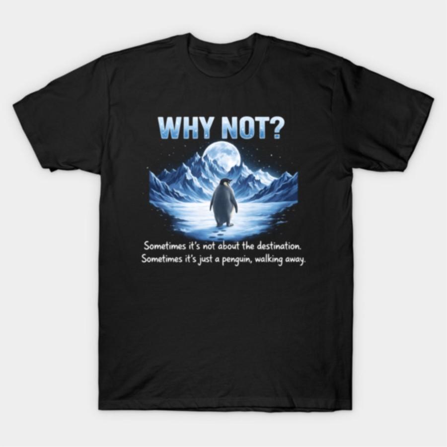 

Nihilist Penguin But Why Meme Funny T-shirt For Men Women 100% Cotton T Shirts Short Sleeve Tops 0126-2 - Men s Summer Cotton... S разноцветный