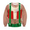 Men Women 3d Printing Funny Xmas Sweatshirt Crewneck Long Sleeve Pullover Oversized Hoodies