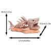 Fishbone Art Crafts Simulation Hideouts Funny Cave FishTank Landscaping Easter Shrimp Breeding Hiding Ornament