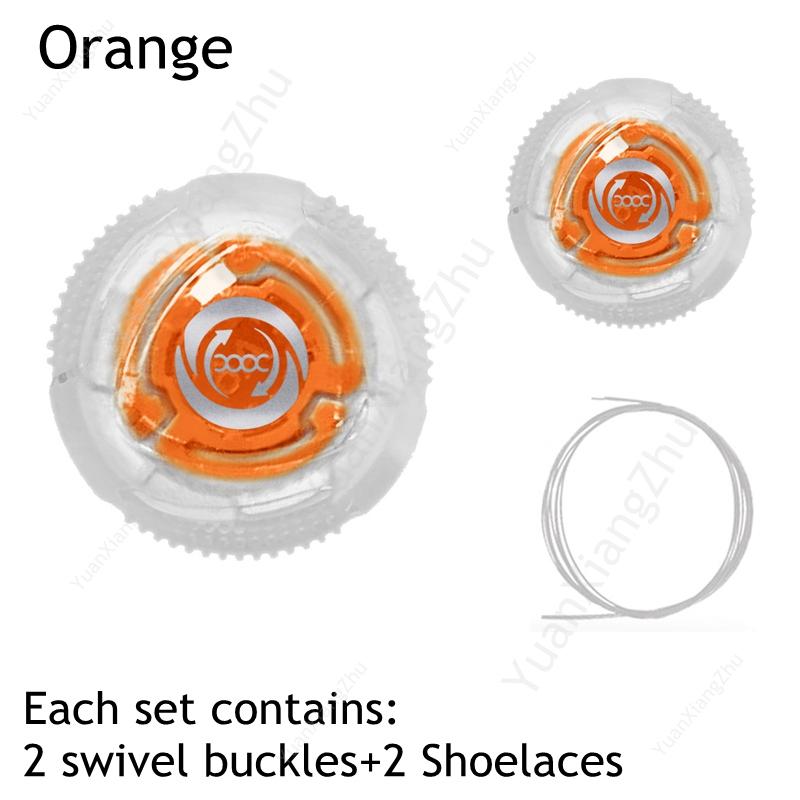 New Automatic Laces Sneakers Swivel Buckle Shoelaces Without Ties Adults Kids Lazy No Tie Shoe Laces Shoe Accessories 1Pair