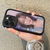 Korean L-Lee Ji Eunes Female Singer For IPhone 17 Pro Max 16 15 14 13 12 11 Plus Black Soft Phone Cover