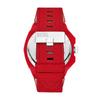 Diesel Framed 3-Hand Solar Power Red rPET Watch DZ462, red, 51mm