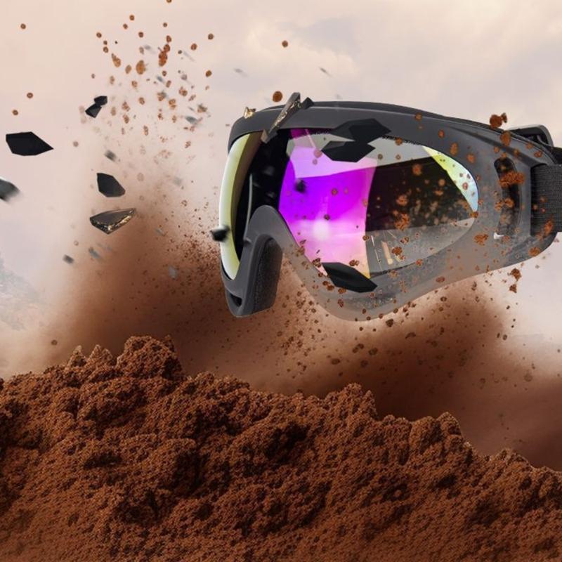 Scratch Resistant Protecting Goggles Wind And Sand Resistant Sports Goggles for Militaries Enthusiasts and Outdoor