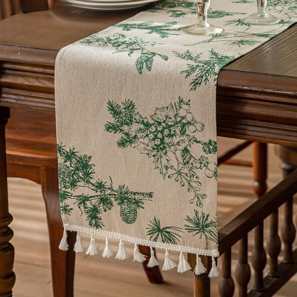 

30x180 cm Table Runner Polyester Sideboard Cover New Dining Table Decor Party Decoration C2