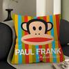 L-Luxurious P-Paul Frank Personalized Pillow Dust Cover Bedroom Kids Party Decoration Pillowcase Birthday Children Gift