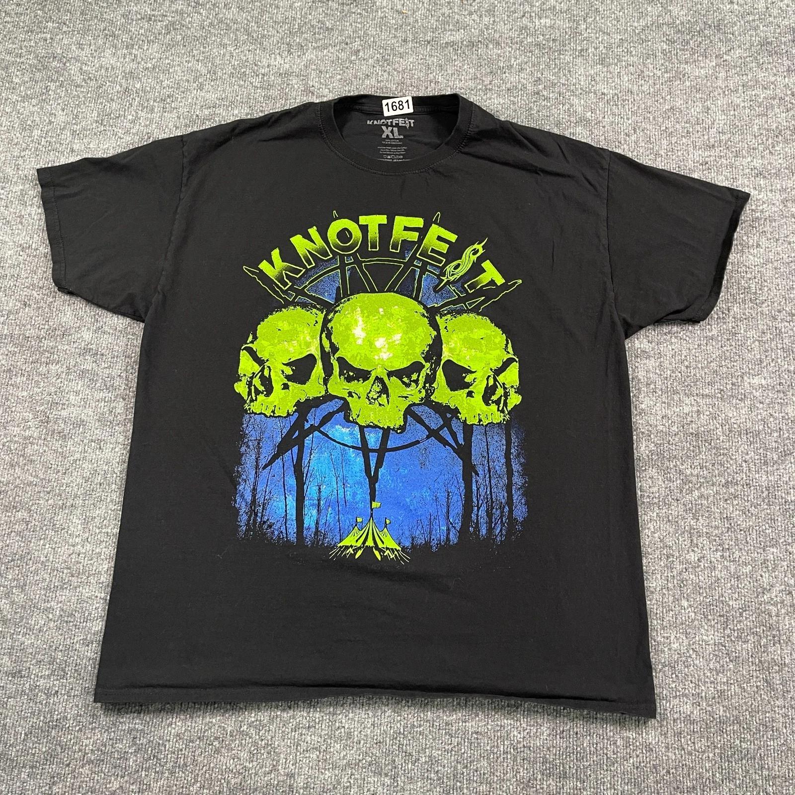 Finland 2022 Knotfest Rock Band Roadshow Tour Shirt XL 23x28 Slipknot Finland S