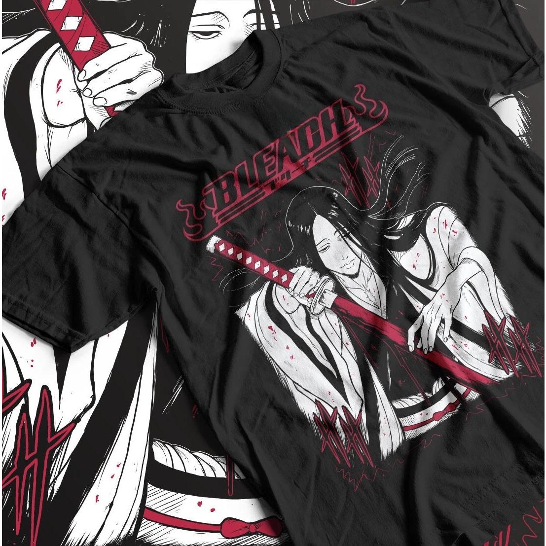 

2026 New Year Hot Sale Retsu Unohana Tshirt Zaraki Kenpachi Bleached Anime Comic Funny Gift Tshirt S
