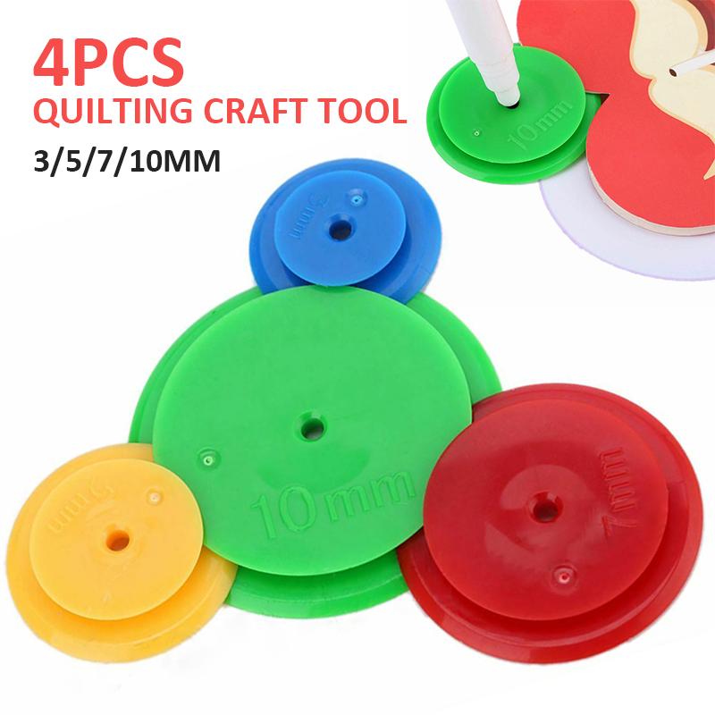 

Mayitr 4Pcs Пластиковые Смешанные Квилтинг Ремесло Инструмент Швейные стежки Пространство Отслеживание Loom маркер