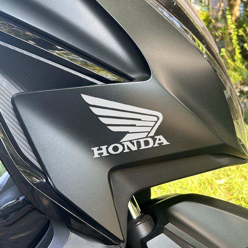 AAADK1 3D Car Motorcycle Honda Stickers Decals Tank Helmet Cbr Cb Pcx Wing Logo Red White Black