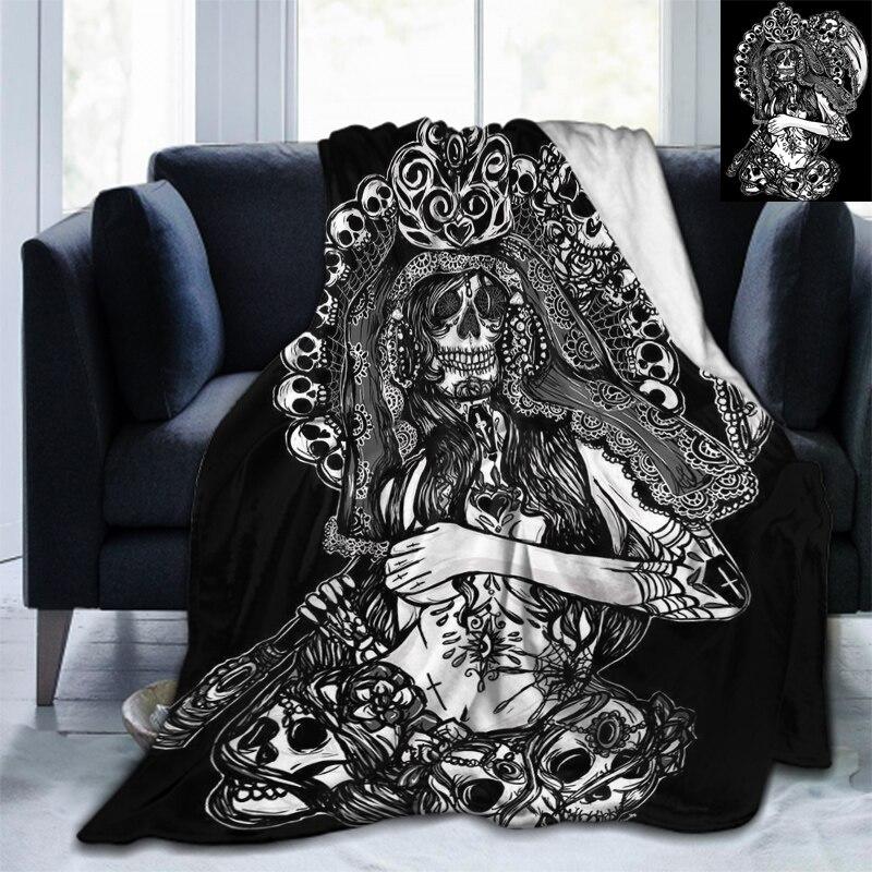 Weiche Überwurfdecke aus Flanell, für alle Jahreszeiten, leicht, für Wohnzimmer/Schlafzimmer, warme Decke