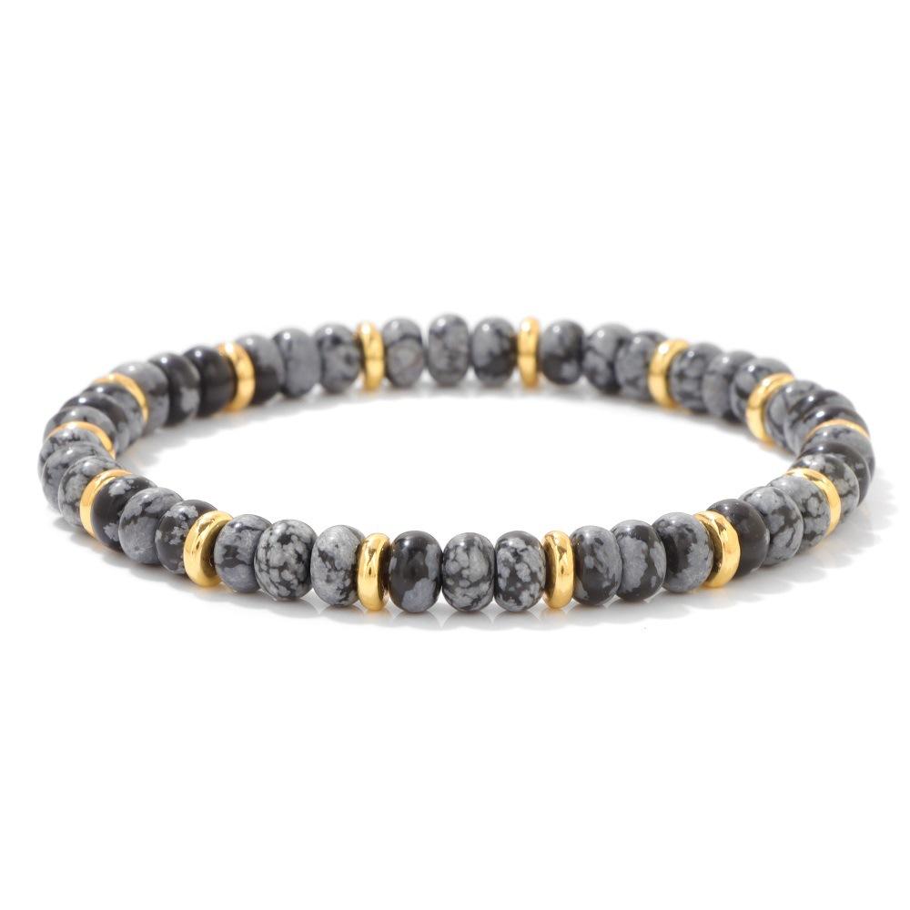 JYL TS Bracelet Women s  Long Beads Adds Elegance & Flowing Energy Imported snowflakes