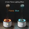 Volcanic Flame Aroma Diffuser Essential Oil 360ml USB Portable Air Humidifier with Smoke Ring Night Light Lamp Fragrance