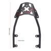 Motorcycle Rear Luggage Rack Carbon Steel High Load Bearing Tail Cargo Storage Carrier for Z650 2017 To 2024
