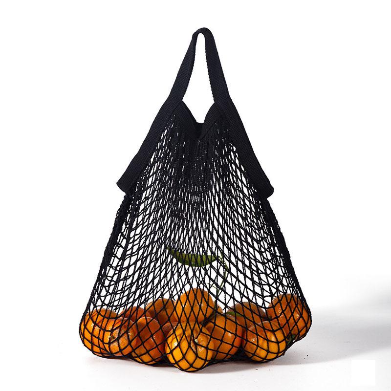Eco-Friendly 100% Cotton Mesh Bag for Shopping, Toys Storage, and Fruits