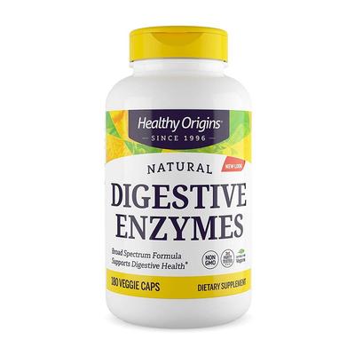 Natural Digestive Enzymes, 180 Veg Capsules