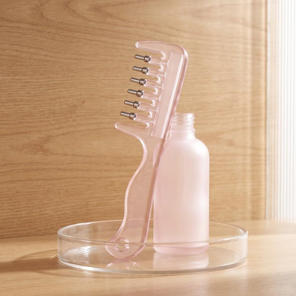Anti-Frizz Hair Firming Applicator Hair Care Massage Guide Liquid Comb Household