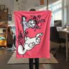 1 Pezzo Coperta in Flanella con Stampa Simon's Cat, Alta qualità Confortevole per Tutte le Stagioni, Decorazione per la Casa, Calore e Comfort, Perfetta per Regali di Natale