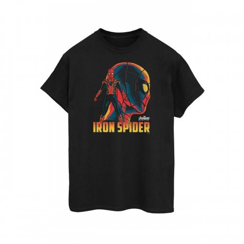 Spider-Man Womens/Ladies Cotton Boyfriend T-Shirt