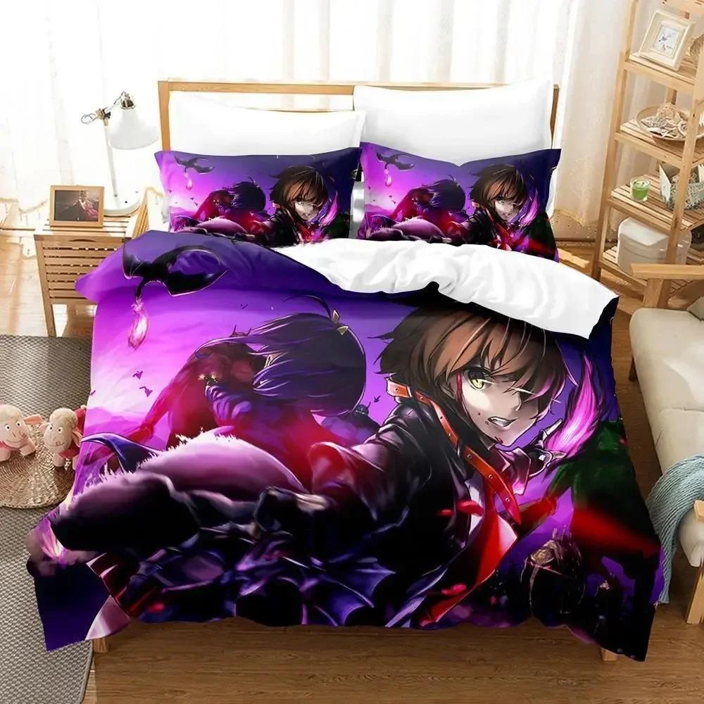 Love Chunibyo Other Delusions Beding Set Printed Bed Linen Set With Pilowcase Bed Soft Duvet Cover Single Double Quen Super King-Sized Dimensionsd