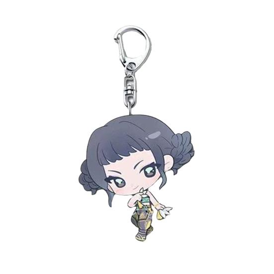 Korean Pop Anime Charm Girl Troupe Pendant Keychain Charm Collectible Cute Backpack Charm for Car Keys Bags Phones Fans Gift