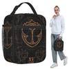 Luxury Tomorrowland Insulated Lunch Bag for Women Office Cooler Thermal Food Box Tote Portable Lunch Boxes Container