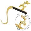 1pc Stocking Hook Elk Mantle Stocking Holder Non-slip Mat