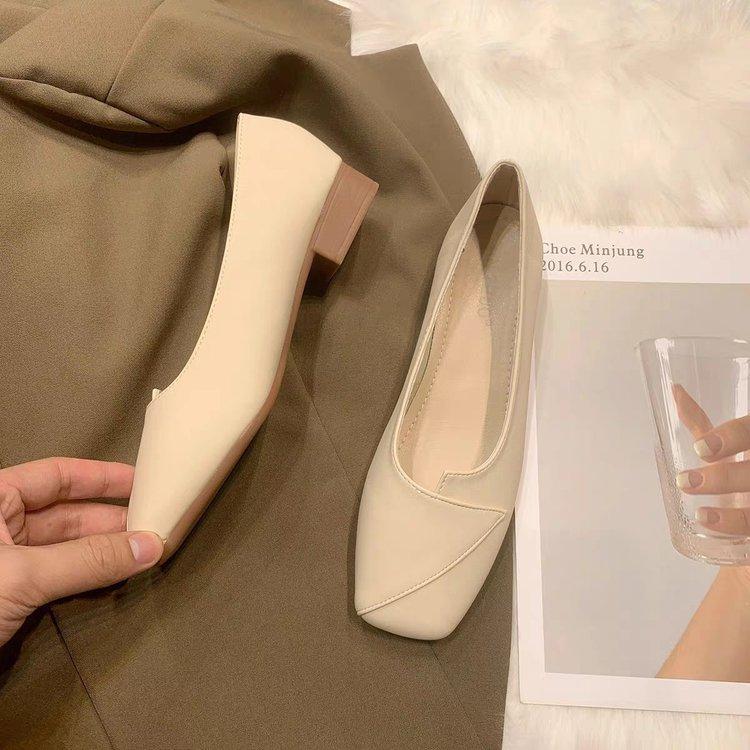 Spät Abendwind sanfte Schuhe einzelne Schuhe Damen 2025 neu Herbst Damenschuhe flachsohlig schwangere Frauen weichsohlig flache Schuhe Einschuhe