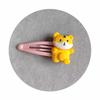 Metal Hair Bobby Clips Headwear Hairpins for Kids Girls Resin Bear Tiger Animal Hair Clips for Children
