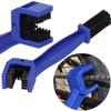 Brosse double face pour le nettoyage de la chaîne - SPRINGOS - Entretien du vélo - Couleur : bleu