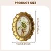 Vintage Photo Frame Carved European Showcase Wall Hanging Decoration Ornament Picture Frame for Bedroom Living Room Wedding