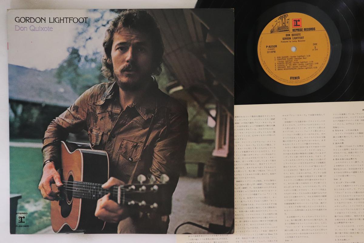 

LP Record GORDON LIGHTFOOT - Don Quixote P8232R Reprise Records 1972 Japan Folk Used
