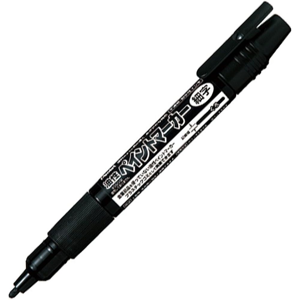 Pentel MSP20-A Permanent Marker Paint Marker Fine Line Black