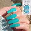 24Pcs/Set Matte Manicure Full Cover Nail Tips Ballerina Nail Coffin Fake Nail False Nails